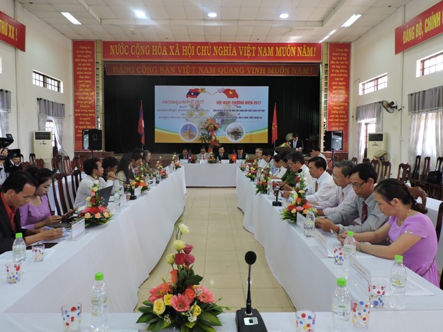 Hội nghị thường niên huyện Phú Ninh - huyện Thà Tèng năm 2017