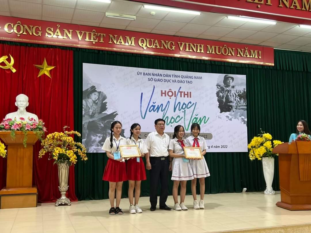 Phú Ninh đạt giải cao tại Hội thi Văn học – Học văn tỉnh Quảng Nam Năm học 2021-2022